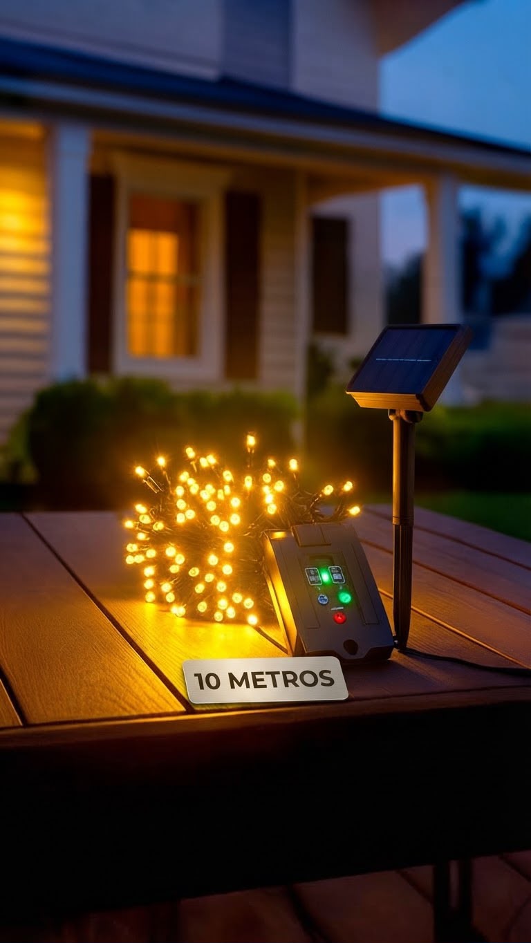 Luces De Navidad Solares